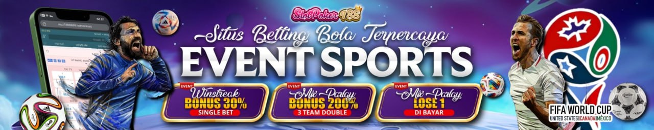 banner slotpoker188 event sports